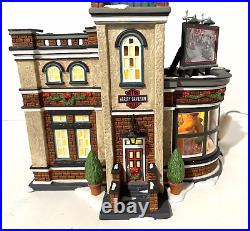 Dept 56 Christmas In The City'Harley-Davidson Detailing Parts and Service' 3D