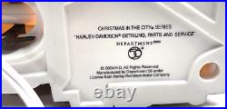 Dept 56 Christmas In The City'Harley-Davidson Detailing Parts and Service' 3D