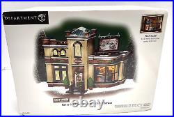 Dept 56 Christmas In The City'Harley-Davidson Detailing Parts and Service' 3D