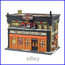 Dept 56 Christmas In The City Harley Davidson OTTO'S HARLEY TAVERN 4042393