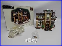 Dept 56 Christmas In The City Harley-Davidson Parts Service Dealership 59214 NEW