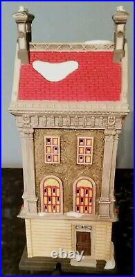 Dept 56 Christmas In The City Harrison House #59211 EUC