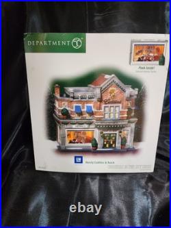 Dept 56 Christmas In The City Hensley Cadillac & Buick GM Shop #56.59235