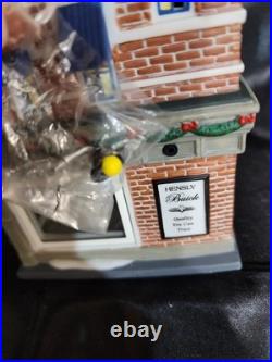 Dept 56 Christmas In The City Hensley Cadillac & Buick GM Shop #56.59235