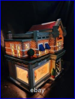 Dept 56 Christmas In The City Hensley Cadillac & Buick GM Shop #56.59235