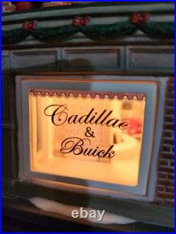 Dept 56 Christmas In The City Hensley Cadillac & Buick GM Shop #56.59235
