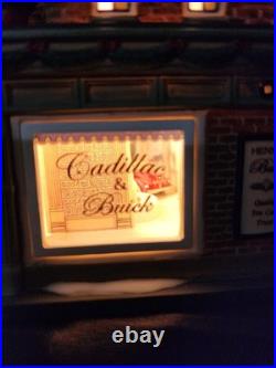 Dept 56 Christmas In The City Hensley Cadillac & Buick GM Shop #56.59235