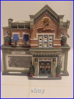 Dept 56 Christmas In The City Hensley Cadillac & Buick GM Shop 56.59235 READ Dept 56 Christmas In The City Hensley Cadillac & Buick GM Shop 56.59235 READ