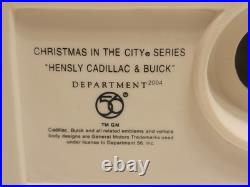 Dept 56 Christmas In The City Hensley Cadillac & Buick GM Shop 56.59235 READ Dept 56 Christmas In The City Hensley Cadillac & Buick GM Shop 56.59235 READ
