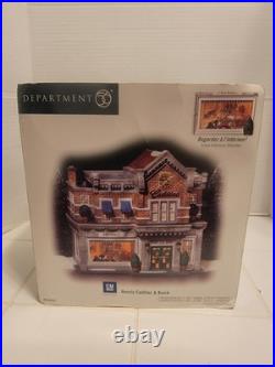 Dept 56 Christmas In The City Hensley Cadillac & Buick GM Shop 56.59235 READ Dept 56 Christmas In The City Hensley Cadillac & Buick GM Shop 56.59235 READ