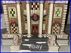 Dept 56 Christmas In The City Hudson Public Library #56.58942