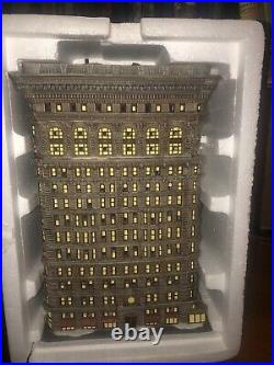 Dept 56 Christmas In The City Iconic And Rare Flatiron Building Original Box