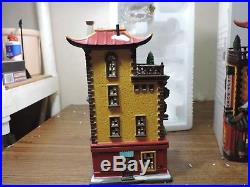 Dept 56 Christmas In The City Jade Palace Chinese Restaurant Nib
