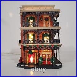 Dept. 56 Christmas In The City Jambalaya Cafe 56.59265 Flaw Read 2006 See Pics