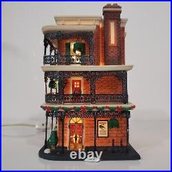 Dept. 56 Christmas In The City Jambalaya Cafe 56.59265 Flaw Read 2006 See Pics