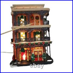 Dept. 56 Christmas In The City Jambalaya Cafe 56.59265 Flaw Read 2006 See Pics