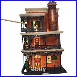 Dept. 56 Christmas In The City Jambalaya Cafe 56.59265 Flaw Read 2006 See Pics