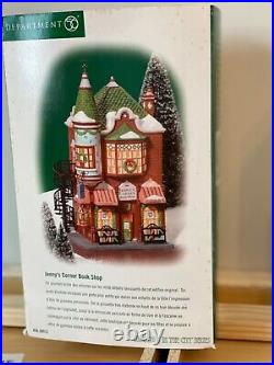Dept 56 Christmas In The City Jenny's Corner Book Shop 58912 Rare