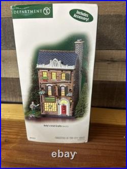 Dept 56 Christmas In The City Kelly's Irish Crafts 6264748 Complete -read