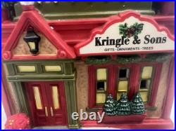 Dept 56 Christmas In The City Kringle & Sons Boutique #4056624 NEW RARE