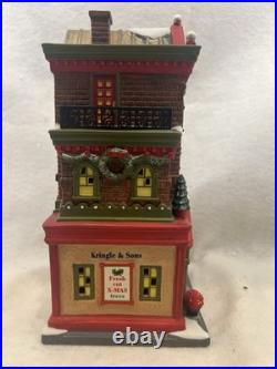 Dept 56 Christmas In The City Kringle & Sons Boutique #4056624 NEW RARE