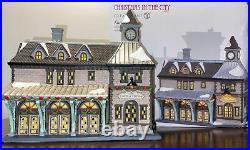 Dept 56 Christmas In The City LINCOLN STATION withSounds #6003056 Department
