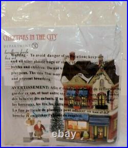 Dept 56 Christmas In The City LUNDBERG FOODS BOX SET Brand New #6000571