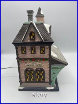 Dept. 56 Christmas In The City Lincoln Station & Going Home For The Holidays
