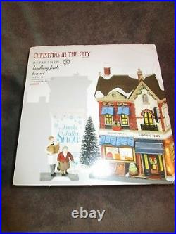 Dept 56, Christmas In The City, Lundberg Foods set # 6000571 NEW