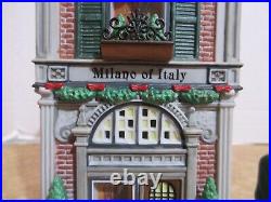 Dept. 56 Christmas In The City Milano Of Italy #56.59238 & Dressed For Success