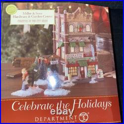 Dept 56 Christmas In The City Miller & Son's Hardware Garden Center 799994