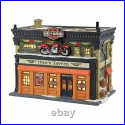 Dept 56 Christmas In The City OTTO'S HARLEY TAVERN 4042393 DEALER STOCK-NEW