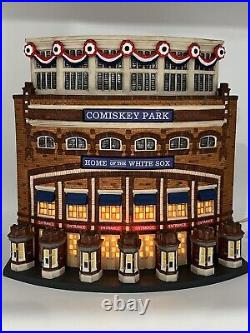 Dept 56 Christmas In The City Old Comiskey Park Chicago White Sox MLB #59215