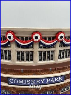 Dept 56 Christmas In The City Old Comiskey Park Chicago White Sox MLB #59215