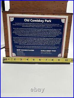 Dept 56 Christmas In The City Old Comiskey Park Chicago White Sox MLB #59215