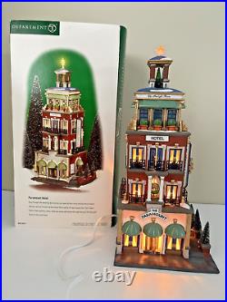 Dept 56 Christmas In The City Paramount Hotel 56.58911 Working Star 2000 READ