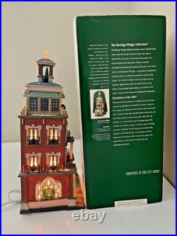Dept 56 Christmas In The City Paramount Hotel 56.58911 Working Star 2000 READ