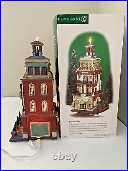 Dept 56 Christmas In The City Paramount Hotel 56.58911 Working Star 2000 READ