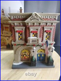 Dept 56 Christmas In The City Precint 56 Police Station 4036490