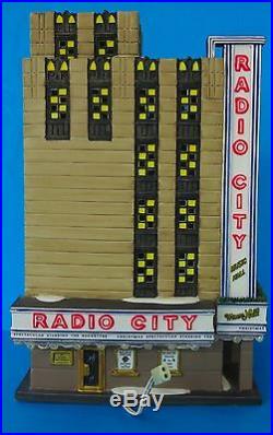 Dept 56 Christmas In The City- Radio City Music Hall- #58924- EUC