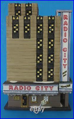 Dept 56- Christmas In The City -Radio City Music Hall- #58924 -EUC- Tested