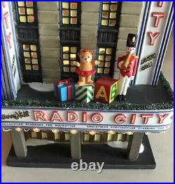 Dept 56 Christmas In The City Radio City Music Hall Box