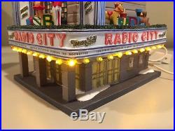 Dept 56 Christmas In The City Radio City Music Hall Rare Nice