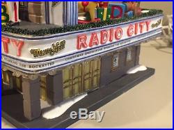 Dept 56 Christmas In The City Radio City Music Hall Rare Nice