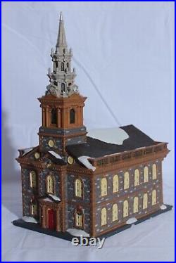 Dept 56 Christmas In The City ST. PAUL'S CHAPEL In BOX