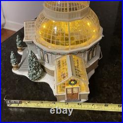 Dept 56 Christmas In The City Series Crystal Gardens Conservatory