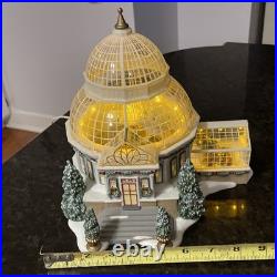 Dept 56 Christmas In The City Series Crystal Gardens Conservatory