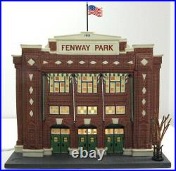 Dept 56 Christmas In The City Series Fenway Park New But Missing 1 Tree