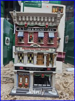 Dept 56 Christmas In The City Series Hammerstein Piano Co 799941 COMPLETE RARE