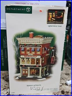 Dept 56 Christmas In The City Series Hammerstein Piano Co 799941 COMPLETE RARE